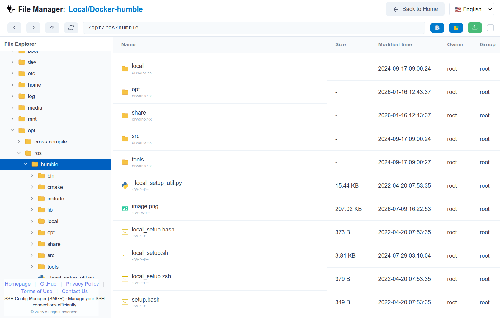 File Manager Page/File Explorer - Download/Upload and more